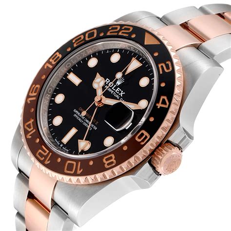 rolex gmt everose and steel|rolex everose gold composition.